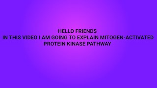 MAPK  Mitogenactivated protein kinase pathway [upl. by Petronella]