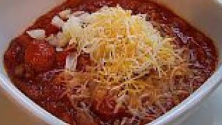 Easy Dinner Hot Dog Chili Recipe [upl. by Princess]