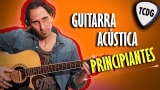 Como tocar guitarra acústica fácil Conceptos para principiantes por Mario Freiria  Tutorial TCDG [upl. by Lothario822]