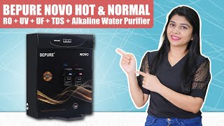 BePURE Novo Copper Hot amp Normal 9L RO  UV  UF  TDS  Alkaline Water Purifier [upl. by Llorre]