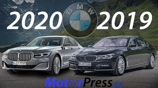 2020 Vs 2019 BMW 7Series  What Is Changing [upl. by Yecac]