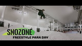 Snozone Freestyle day Milton Keynes England Indoor snowboarding [upl. by Greenquist]