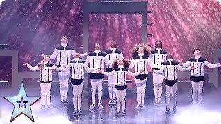 Dancing superstars DVJ are TRANSFORMING in the BGT Final  The Final  BGT 2018 [upl. by Ellenaj301]