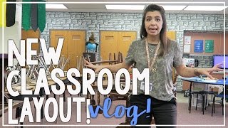 My Teacher Vlog Classroom Layout Changes [upl. by Gladwin]