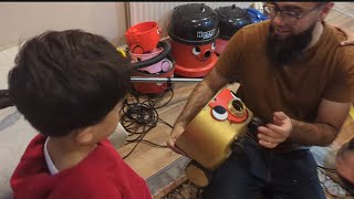 HENRY HEROES GET GOLDEN HENRY HOOVER Surprise Parcel 📦 WORLDS 1ST ✨️ GOLD HENRY VACUUM CLEANER [upl. by Elleahcim]