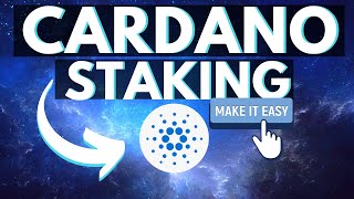 Cardano Staking for Beginners ADA [upl. by Manbahs]