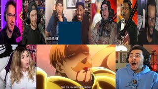 SEVEN DEADLY SINS EPISODE 2x22 REACTION MASHUP  REUPLOAD [upl. by Idyh]