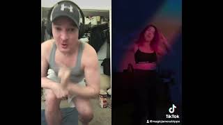 Nerdy guy dance duet with beautiful lady alejandrachavolla5385 ☺️ [upl. by Branca]