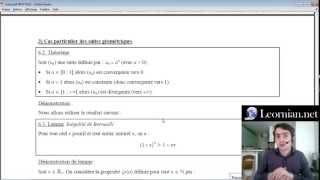 Suites 78  Techniques pour montrer la Convergence dune Suite  Maths Première S [upl. by Dlorah]