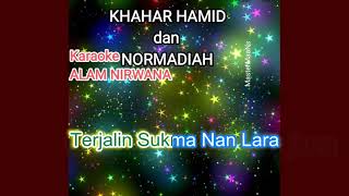 KHAHAR HAMID DAN NORMADIAH ALAM NIRWANA KARAOKE M1 [upl. by Kelda]