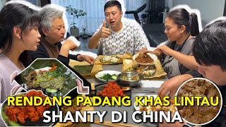 MASAK NASI RENDANG PADANG KHAS LINTAU UNTUK KELUARGA CHINA YANG TERCINTA LANGSUNG GAGAL DIET ‼️🤤 [upl. by Ibrik232]