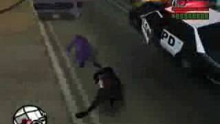 joker vs batman gta san andreas batman begins [upl. by Eleynad]