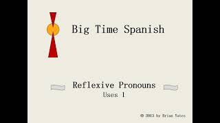 reflexive pronouns uses 1 [upl. by Dahl892]