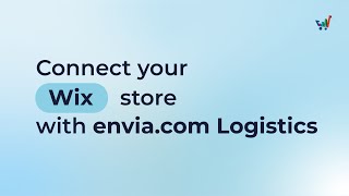 Connect your Wix store with enviacom Logistics  EN [upl. by Nikolas]