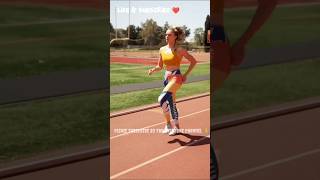 Track amp Field Running Tricks ⚡ Science of Speed shorts sports trending [upl. by Carmine720]