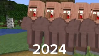 Evolution of Minecraft Villager  20132024 [upl. by Eclud]