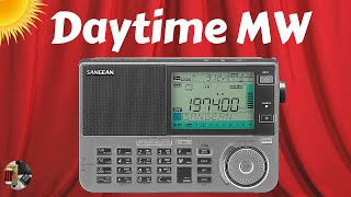 Sangean ATS909X2 Shortwave Radio Daytime MW [upl. by Felt]