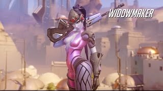 Overwatch  Widowmaker Gameplay Trailer [upl. by Eirffej502]