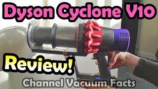 Dyson Cyclone V10 Review Long Version [upl. by Kokaras142]