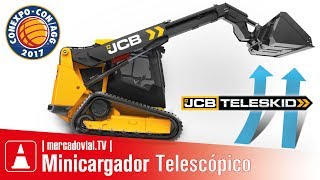 NUEVO JCB TELESKID 3TS8W  8T Minicargador  Manipulador  CONEXPO 2017 [upl. by Elledoj496]