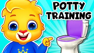 Potty Training For Kids  Potty Training Songs Toddlers  Baby Toilet Training Sitting On Potty [upl. by Htor419]