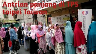 Antrian panjang di TPS taipei Taiwan  PCINU TAIPEI [upl. by Shir70]