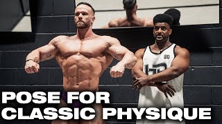 CLASSIC PHYSIQUE POSING TIPS ft ANTWANE HAMLETT amp CODY AMEY [upl. by Barnaby]