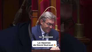 David Guiraud a encore frappé 🔥 shortvideo macron lepen lfi rn melenchon bardella [upl. by Killarney]