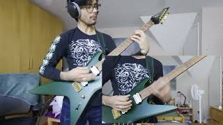 The Black Dahlia Murder  Moonlight Equilibrium guitar cover [upl. by Arihas978]