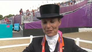 JO 2012  Interview de Adelinde Cornelissen après la RLM  Equidia Life [upl. by Vey]