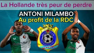 🇨🇩ANTONI MILAMBO réclamé Par Les Medias Hollandais après avoir avoué ne pas fermé la porte à la RDC [upl. by Keisling]