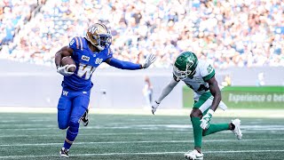 CFL 2023 Recap Saskatchewan  Winnipeg  week 14 [upl. by Godfry]