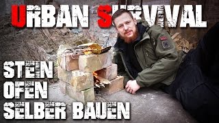 Backsteinofen selber bauen  Urban Survival Überleben  Deutschland deutschgerman [upl. by Cully447]