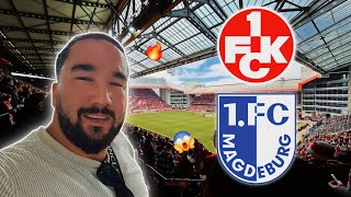 AUFHOLJAGD FAST PERFEKT 😱🔥 1 FC Kaiserslautern vs 1 FC Magdeburg  Stadionvlog 🏟⚽️ [upl. by Buchbinder]