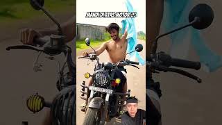 Mandi di atas motor comedy bikelife funny automobile vlog explore cycling [upl. by Ardnuasac986]