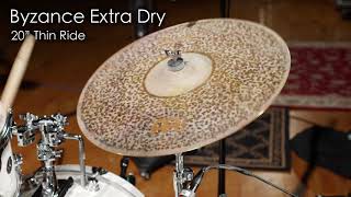 Meinl Cymbals Byzance Extra Dry Rides Morph Demo [upl. by Enylodnewg469]