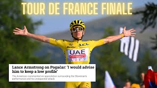 FINE I’LL TALK ABOUT DOPING  Tour de France 2024 Finale and Full Race Summary [upl. by Eidnac]