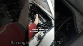 Ignition timing trick mechanic mechanics toyota 4age 4age20v toytamr2 mr2 mr2mk1 aw11 [upl. by Riatsila]