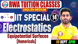 IIT 2025  IIT Special Physics Class  Electrostatics Numericals By Manish Sir [upl. by Nosiaj193]