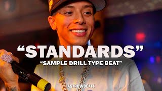 FREE Sad Melodic Drill x Central Cee x Lil Tjay Type Beat 2024  quotSTANDARDSquot  Vocal Sample Drill [upl. by Ambert]