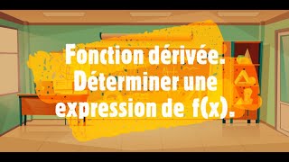 Déterminer une expression de fx [upl. by Joel]