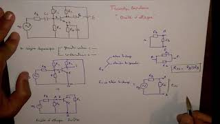 4Th de thevenin pour transistordroite dattaque en régime dynamique [upl. by Anilegna987]