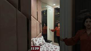 DREAM BEDROOM ALERT Luxurious Bedroom Interior with Bed Back Panelling amp Stylish Wardrobe interior [upl. by Aillimat]