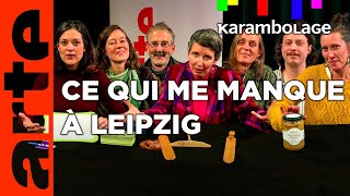 Ce qui me manque à Leipzig  Karambolage  ARTE [upl. by Olshausen]