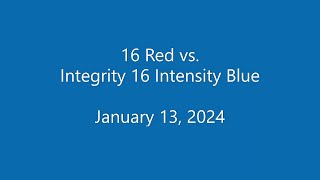 20240113 vs Integrity 16 Intensity Blue [upl. by Oigroeg]