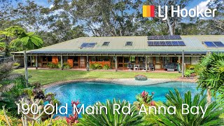 190 Old Main Rd Anna Bay VIDEO PROOF [upl. by Halla]