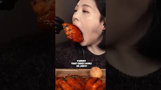 MUKBANG BIG BITES quot BBQ CHICKENquot🔥🍗 [upl. by Arotak687]