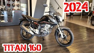 NOVA HONDA CG 160 TITAN 2024 [upl. by Earased686]