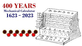 400 Years Mechanical Calculator Schickard 1623 [upl. by Seymour668]