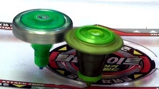 Beyblade Sonokong Top Plate Rocky Golem Earth Attribute Battle Vs Tornado Leone [upl. by Noseaj23]